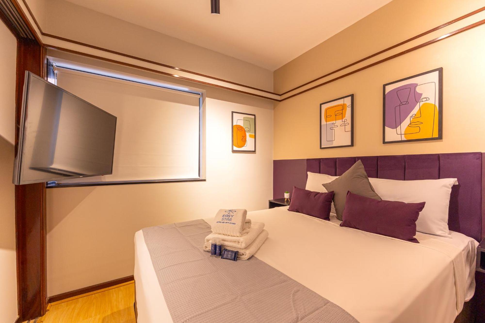 Apartamento Easy Star - Charmoso Flat No Classico Jardim Paulista - Hr01i São Paulo